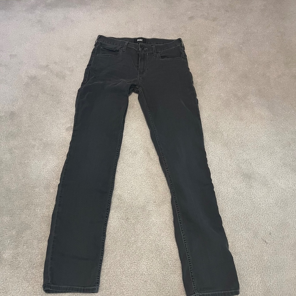 NWOT Paige Straight Leg Denim Jeans